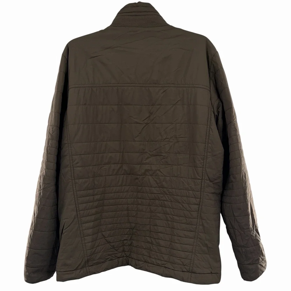 Kuhl‎ Projekt Spyfire Jacket Mens Medium Expresso Brown Insulated Outdoor Puffer